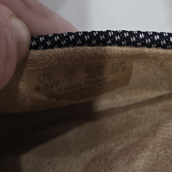 Lifestride Kimmie Espadrille Wedge Velocity 2.0 Navy Almond Milk Coastal 9.5 - Picture 11 of 12